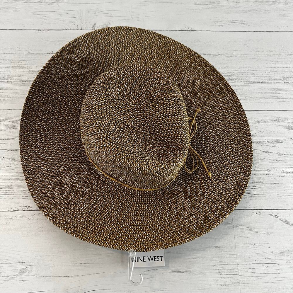 Nine West NWT Woven Straw Sun Hat
